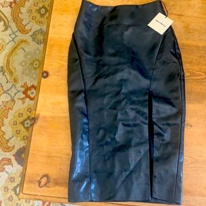 Superdown Faux Leather Skirt
